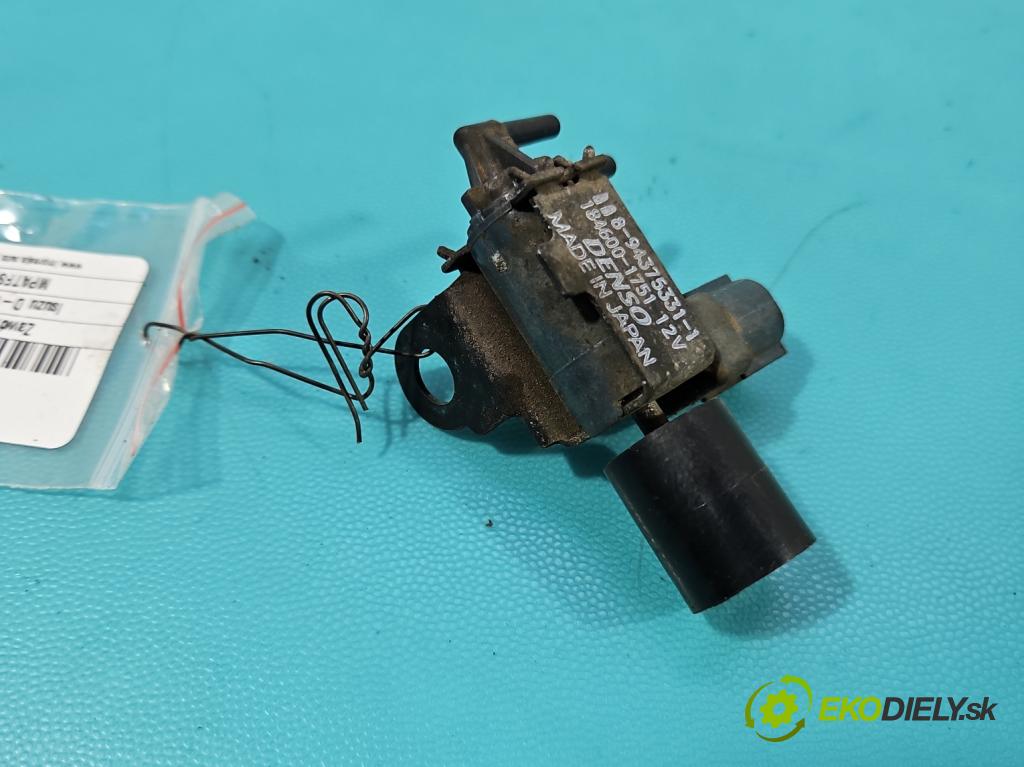 Isuzu D-Max II 2011-2019 2.5 crdi 163 HP manual 120 kW 2499 cm3 2- ventil podtlaku 184600-1751 (Ventil)