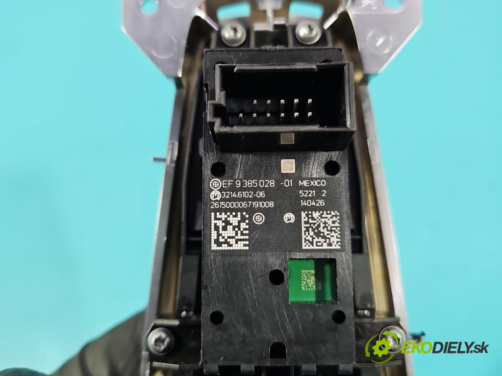 Bmw X5 F15 2013-2018 3.0d 258 HP automatic 190 kW 2993 cm3 5- prepínač brzda: ručný 9385028 (Prepínacie páčky pod volantom)