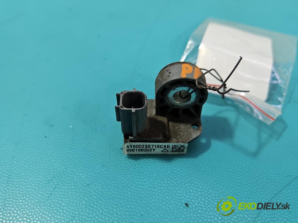 Isuzu D-Max II 2011-2019 2.5d 163 HP manual 120 kW 2499 cm3 2- snímač šokovat: 898156002Y (Snímač nárazu)