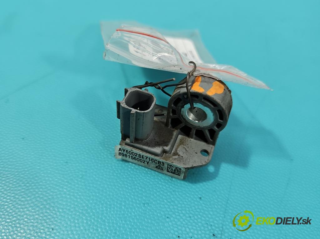 Isuzu D-Max II 2011-2019 2.5d 163 HP manual 120 kW 2499 cm3 2- snímač šokovat: 898156002Y (Snímač nárazu)