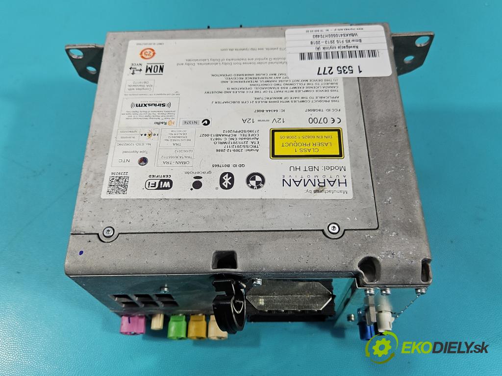 Bmw X5 F15 2013-2018 3.0d 258 hp automatic 190 kW 2993 cm3 5- Navigace: čtečka 9387558