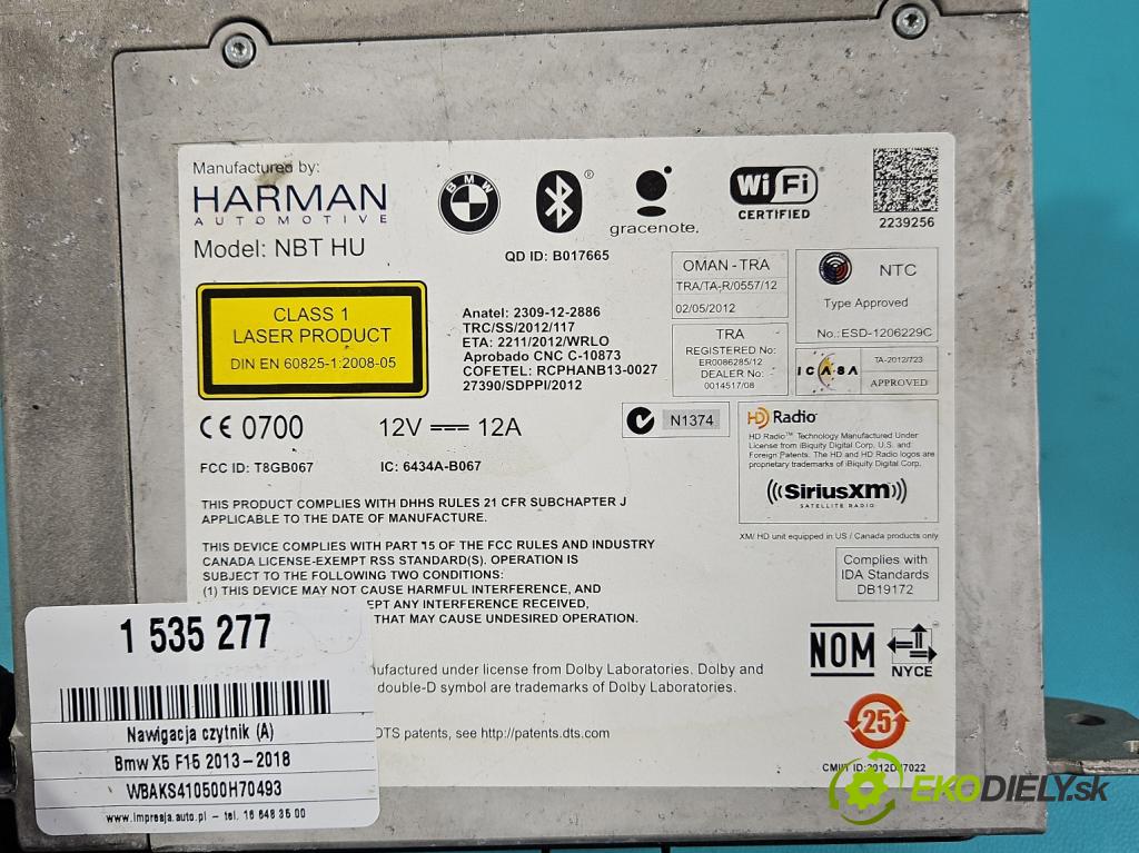 Bmw X5 F15 2013-2018 3.0d 258 hp automatic 190 kW 2993 cm3 5- Navigace: čtečka 9387558