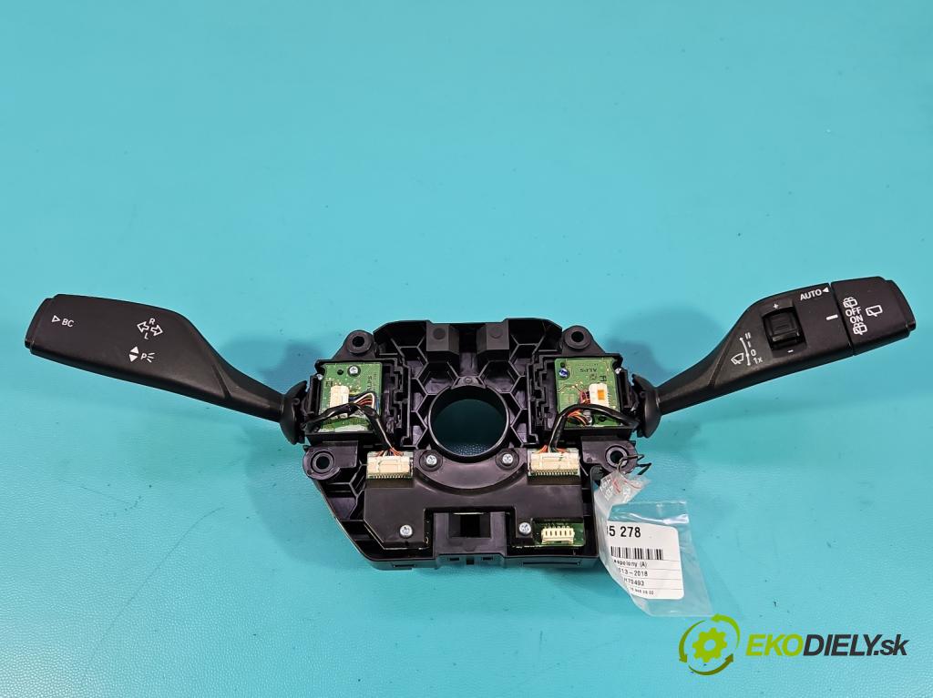 Bmw X5 F15 2013-2018 3.0d 258 HP automatic 190 kW 2993 cm3 5- prepínač komplex: 9330565 (Prepínacie páčky pod volantom)
