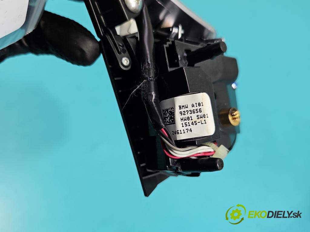 Bmw X5 F15 2013-2018 3.0d 258 HP automatic 190 kW 2993 cm3 5- prepínač multifunkční: řízení: 9273656 (Prepínacie páčky pod volantom)