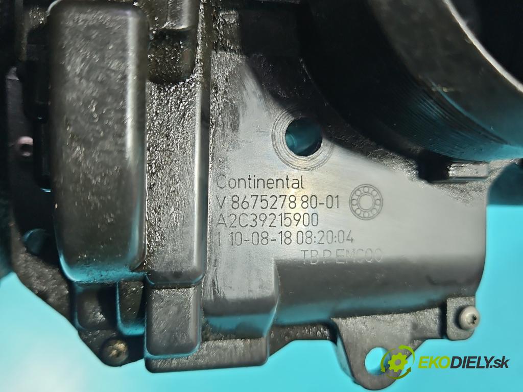 Peugeot 508 I 2010-2018 1.6 thp 156 HP automatic 115 kW 1598 cm3 5- klapka 867527880 (Škrtiaca klapka)