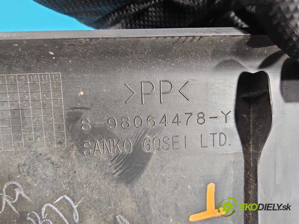 Isuzu D-Max II 2011-2019 2.5 crdi 163 HP manual 120 kW 2499 cm3 2- kryt plast 898064478