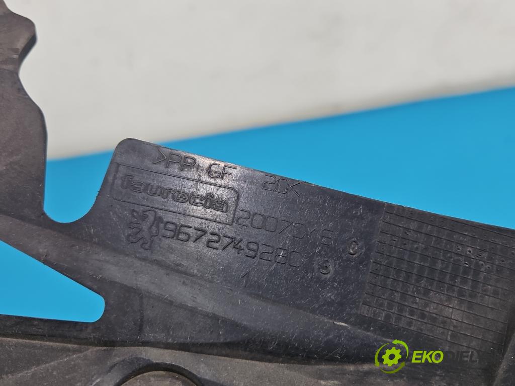 Peugeot 508 I 2010-2018 1.6 thp 156 hp automatic 115 kW 1598 cm3 5- stěna přední 9672749280 (Přední výztuha)