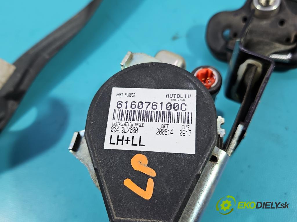 Isuzu D-Max II 2011-2019 2.5d 163 HP manual 120 kW 2499 cm3 2- pas bezpečnosť: predné ľavý 616076100C