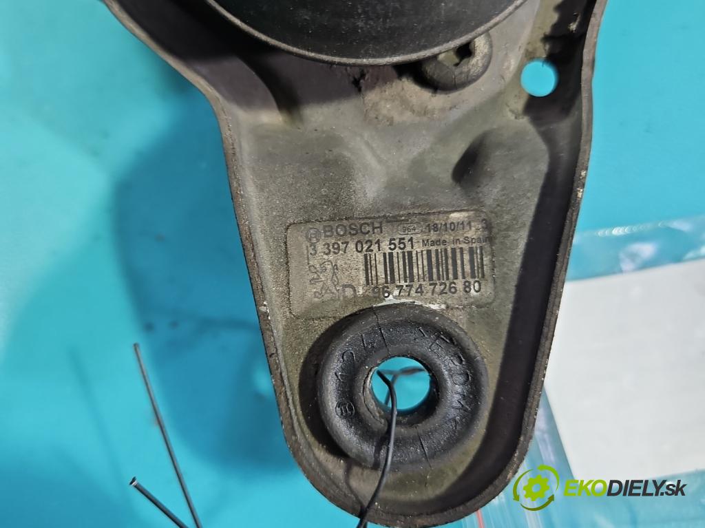 Peugeot 508 I 2010-2018 1.6 thp 156 HP automatic 115 kW 1598 cm3 5- motor stieračov predné 1397220614