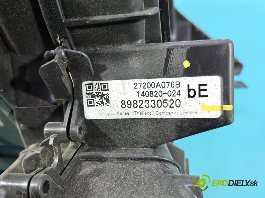 Isuzu D-Max II 2011-2019 2.5 crdi 163 hp manual 120 kW 2499 cm3 2- radiátor 8982330520 (Radiátor topení)