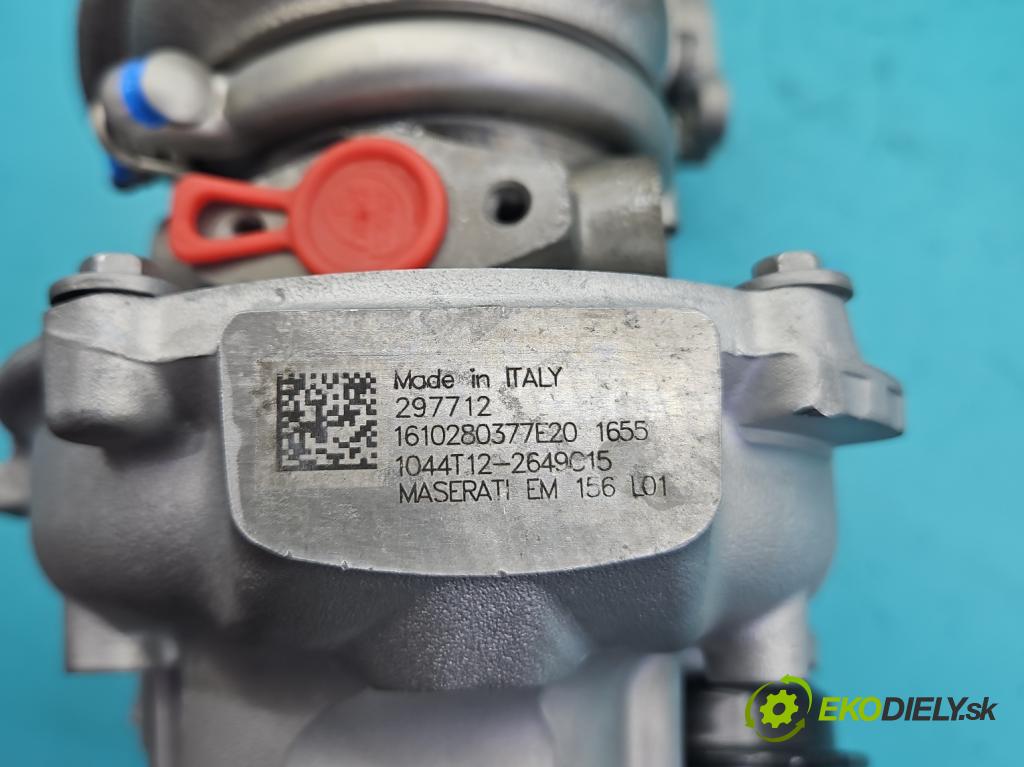 Maserati Quattroporte VI 2013- 3.0 V6 automatic 301 kW 2979 cm3 4- turbodúchadlo, turbo repasovaná 1044T12-2649C15
