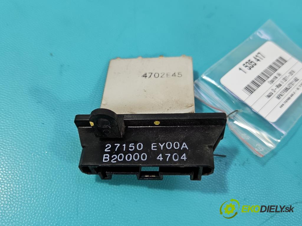 Isuzu D-Max II 2011-2019 2.5 crdi 163 HP manual 120 kW 2499 cm3 2- rezistor 27150-EY00A