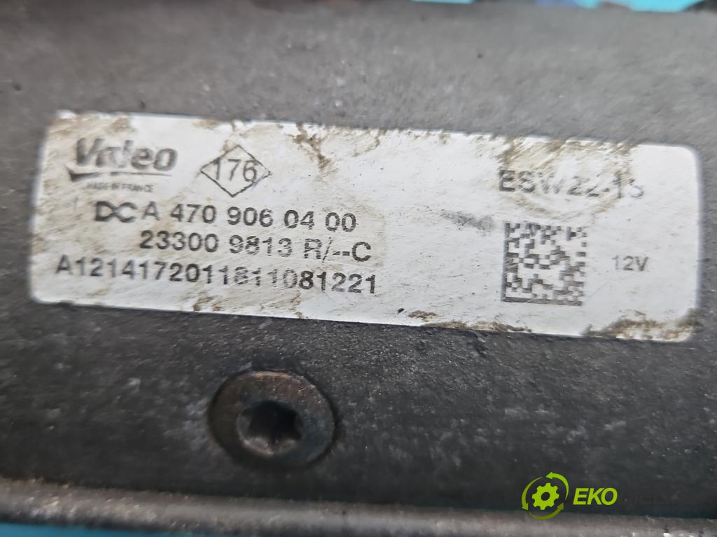 Opel Movano III 2010-2022 2.3 cdti 170 hp manual 125 kW 2299 cm3 2- startér: A4709060400 (Startér)