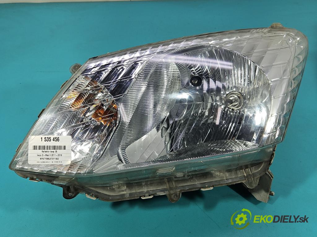 Isuzu D-Max II 2011-2019 2.5d 163 HP manual 120 kW 2499 cm3 2- Reflektor: ľavý  (Kľučka dverí ostatné)