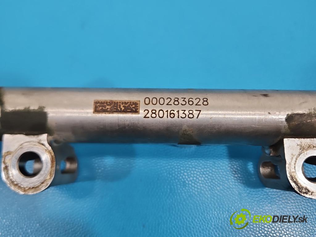 Maserati Quattroporte VI 13- 3.0 V6 automatic 301 kW 2979 cm3 4- lišta vstřikovací 280161387 (Vstřikovací lišta)