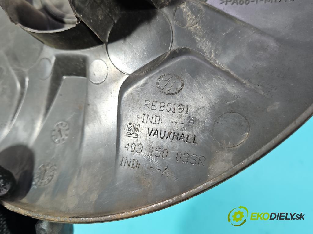 Opel Movano III 2010-2022 2.3 cdti 170 HP manual 125 kW 2299 cm3 2- puklica 403150033R