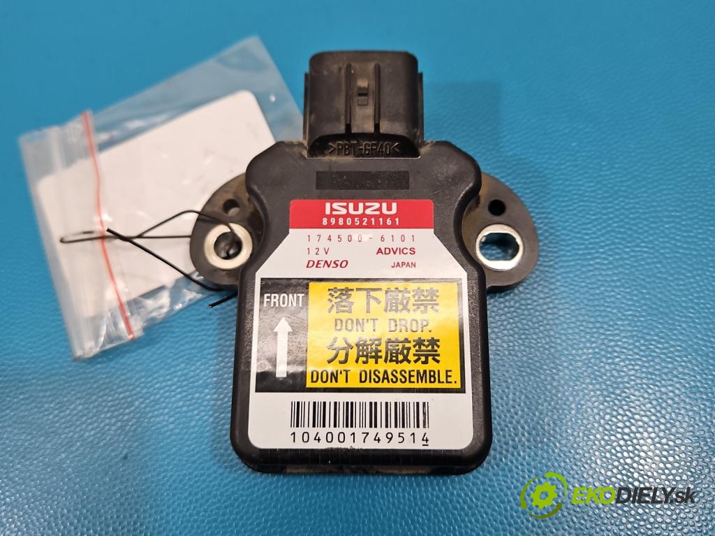 Isuzu D-Max II 2011-2019 2.5d 163 HP manual 120 kW 2499 cm3 2- snímač ESP 174500-6101