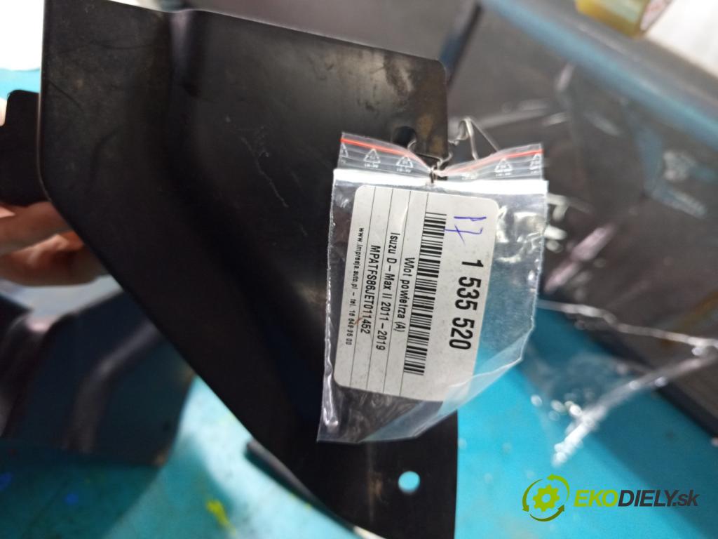 Isuzu D-Max II 2011-2019 2.5d 163 HP manual 120 kW 2499 cm3 2- Vstup: vzduchu