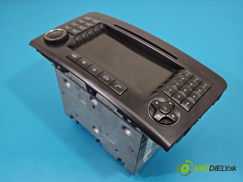 Mercedes ML W164 2005-2011 3.0 cdi 224hp automatic 165 kW 2987 cm3 5- Radio originál A1648202679