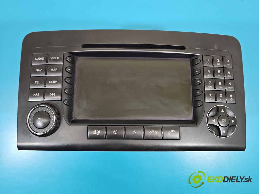 Mercedes ML W164 2005-2011 3.0 cdi 224hp automatic 165 kW 2987 cm3 5- Radio originál A1648202679