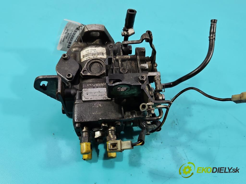 Kia Pregio 2.7d 82 hp manual 60 kW 2665 cm3 4- čerpadlo vstřikovací 104745-9570 (Vstřikovací čerpadlo)