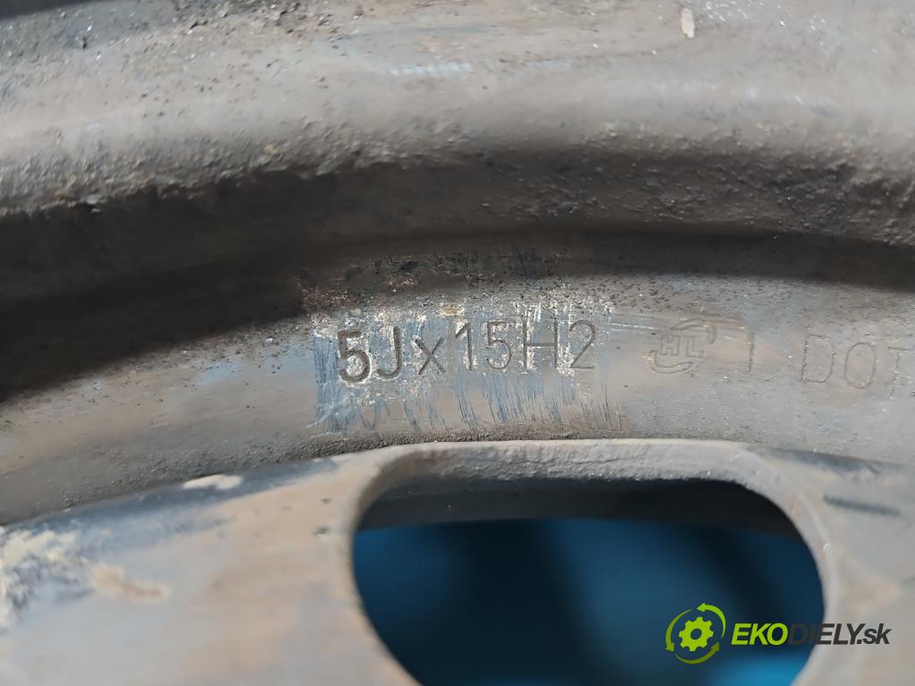 Toyota Yaris III 2011-2020 1.0 vvti 69KM manual 51 kW 998 cm3 5- Felga ocelový 15"