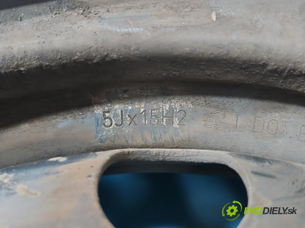 Toyota Yaris III 2011-2020 1.0 vvti 69KM manual 51 kW 998 cm3 5- Felga ocelový 15"