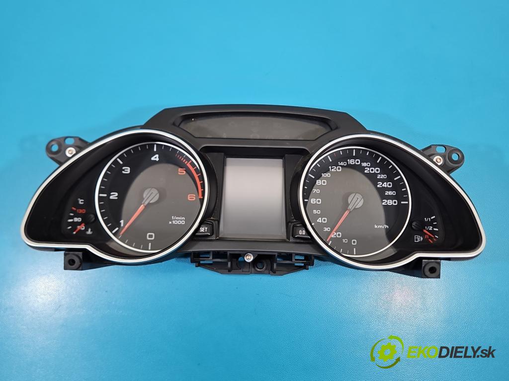 Audi A5 8T 2007-2016 3.0 tdi 239KM manual 176 kW 2967 cm3 2- prístrojovka/ budíky 8T0920931A (Prístrojová doska)