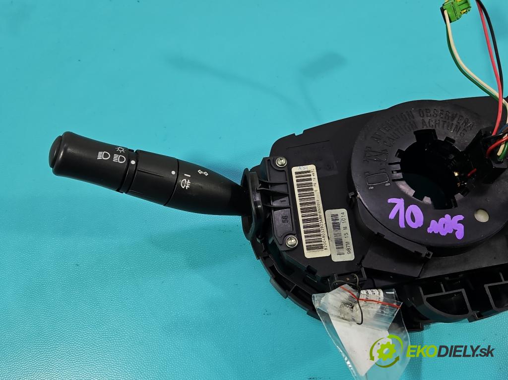 Renault Megane II 2003-2008 1.5 dci 86 HP manual 63 kW 1461 cm3 3- prepínač komplex: 8200155865 (Prepínacie páčky pod volantom)