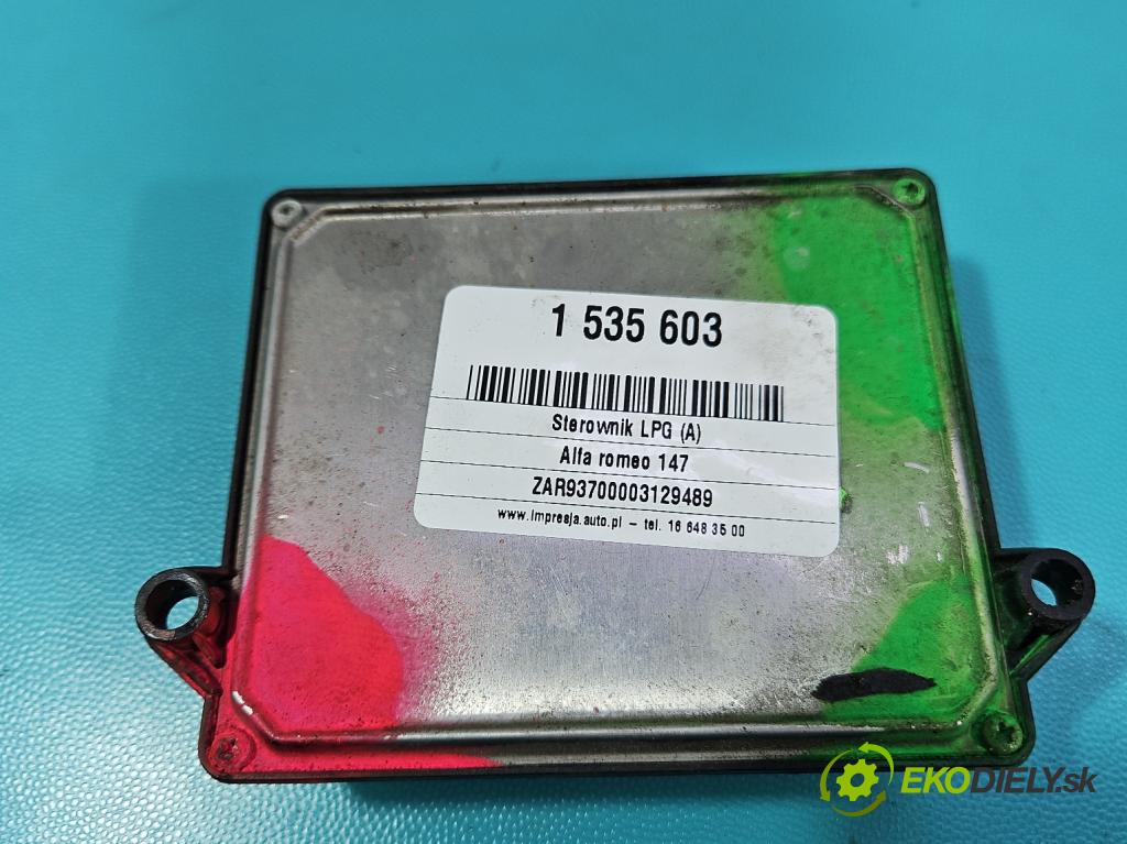 Alfa romeo 147 1.6 16v 120 HP manual 88 kW 1598 cm3 3- riadiaca jednotka LPG 10R-036616