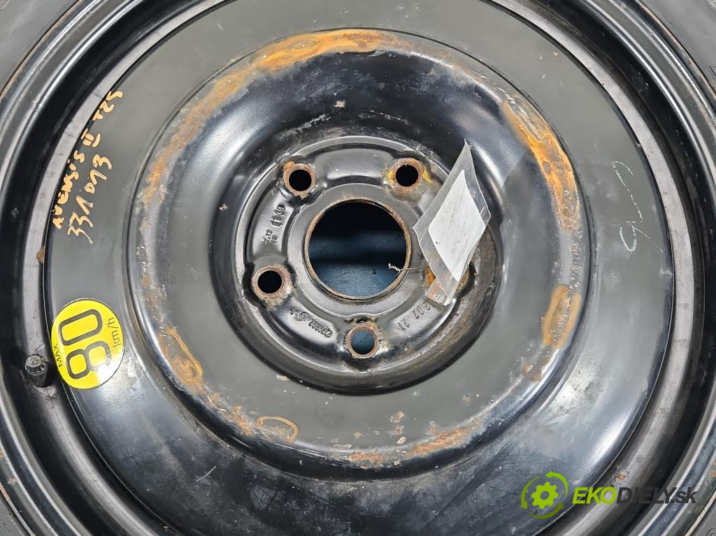 Toyota Avensis II T25 2003-2008 2.2 d-cat 177 HP manual 130 kW 2231 cm3 5- koleso rezervne 17"