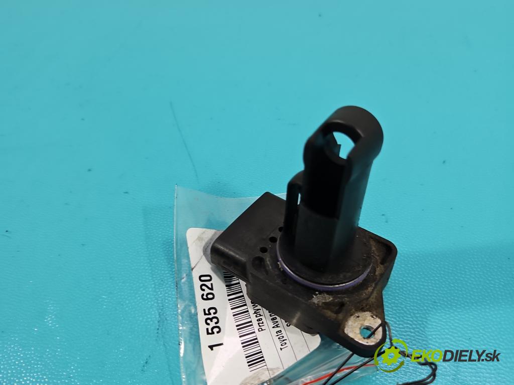 Toyota Avensis II T25 2003-2008 2.2 d-cat 177 HP manual 130 kW 2231 cm3 5- průtokoměr: 22204-30010 (Váha vzduchu)