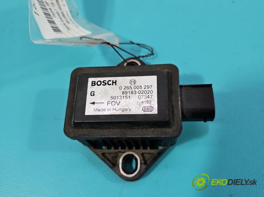 Toyota Avensis II T25 2003-2008 2.2 d-cat 177 HP manual 130 kW 2231 cm3 5- snímač ESP 0265005297
