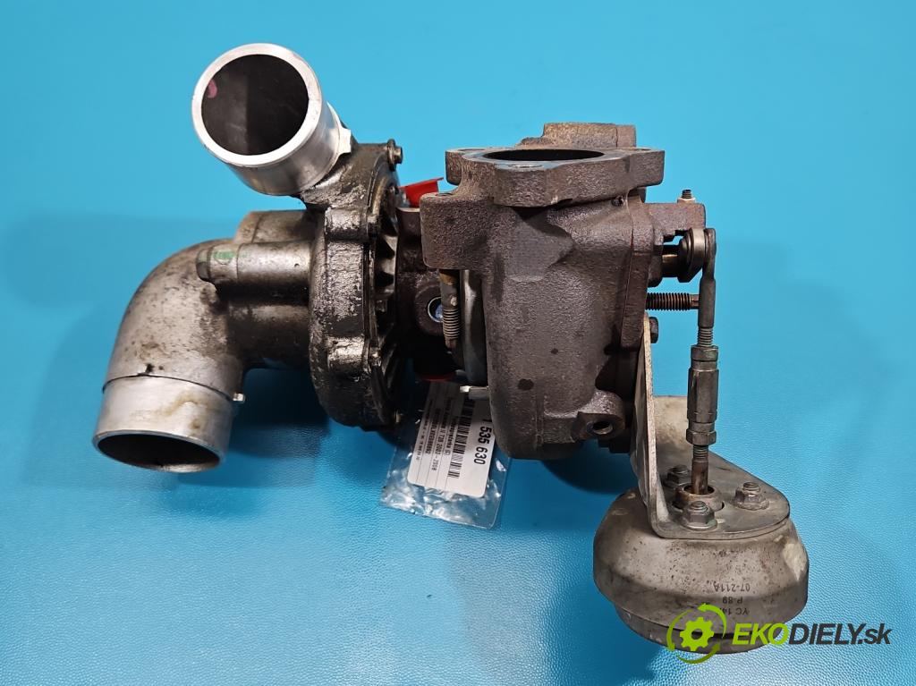 Toyota Avensis II T25 2003-2008 2.2 d-cat 177 HP manual 130 kW 2231 cm3 5- turbodúchadlo, turbo VB13 (Turbodúchadlo (kompletné))