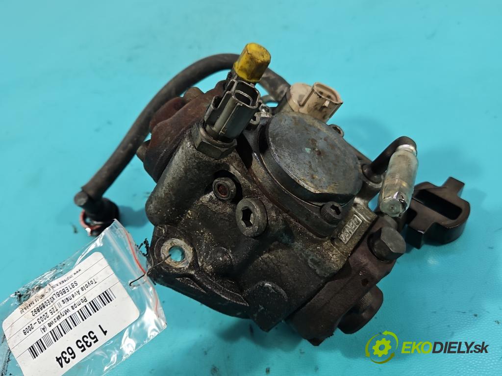 Toyota Avensis II T25 2003-2008 2.2 d-cat 177 HP manual 130 kW 2231 cm3 5- čerpadlo vstrekovacia 22100-0R021 (Vstrekovacie čerpadlo)