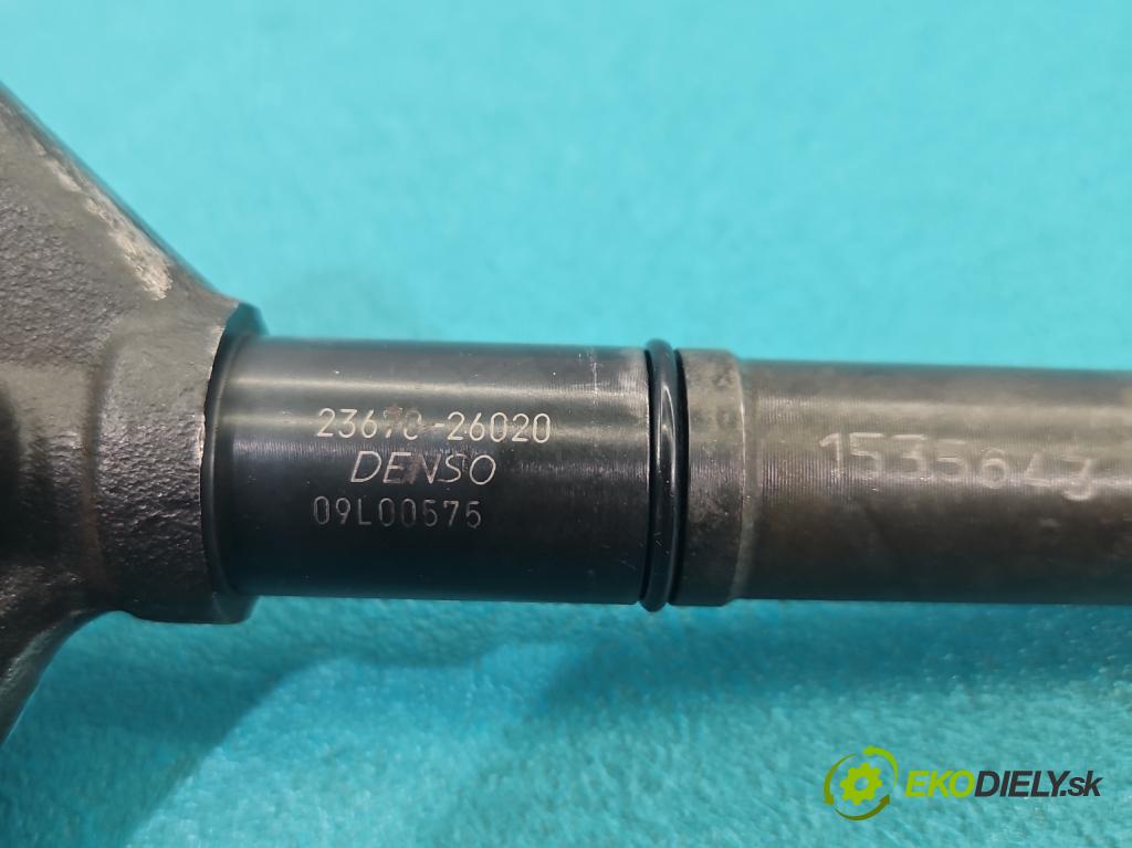 Toyota Avensis II T25 2003-2008 2.2 d-cat 177 HP manual 130 kW 2231 cm3 5- vstrek 23670-26020 (Vstrekovač paliva)