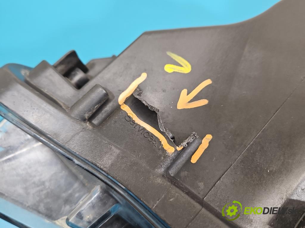 Bmw X6 E71 2007–2014 3.0d 306KM automatic 225 kW 2993 cm3 5- Reflektor: pravý 7271358 (Svetlo predné pravé)