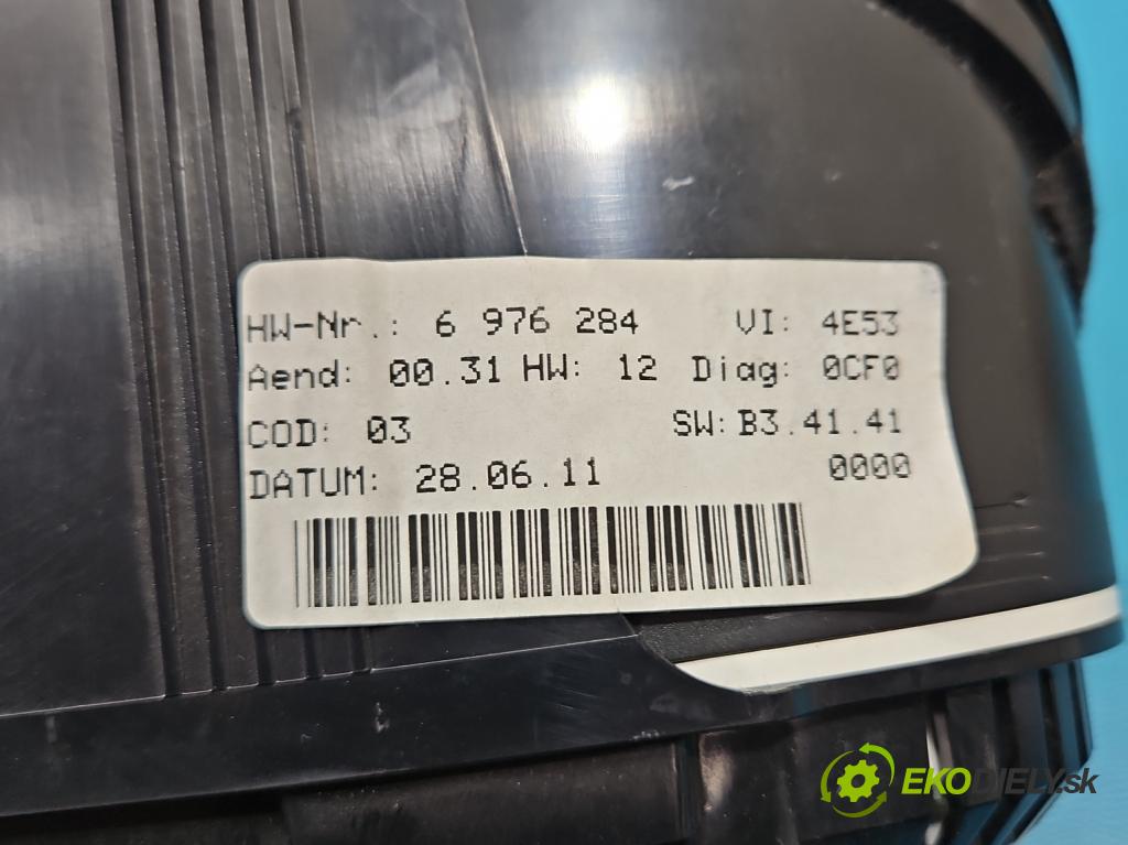 Bmw X6 E71 2007–2014 3.0d 306KM automatic 225 kW 2993 cm3 5- prístrojovka/ budíky 9236833 (Prístrojová doska)