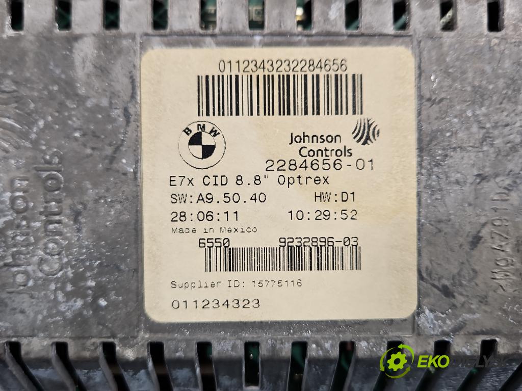 Bmw X6 E71 2007–2014 3.0d 306KM automatic 225 kW 2993 cm3 5- Zobrazit: 2284656 (Prístrojová doska)