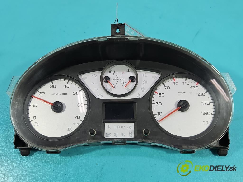 Peugeot Partner II 2008-2018 1.6 hdi 90 HP manual 66.2 kW 1560 cm3 5- prístrojovka/ budíky 5550013101 (Prístrojová doska)