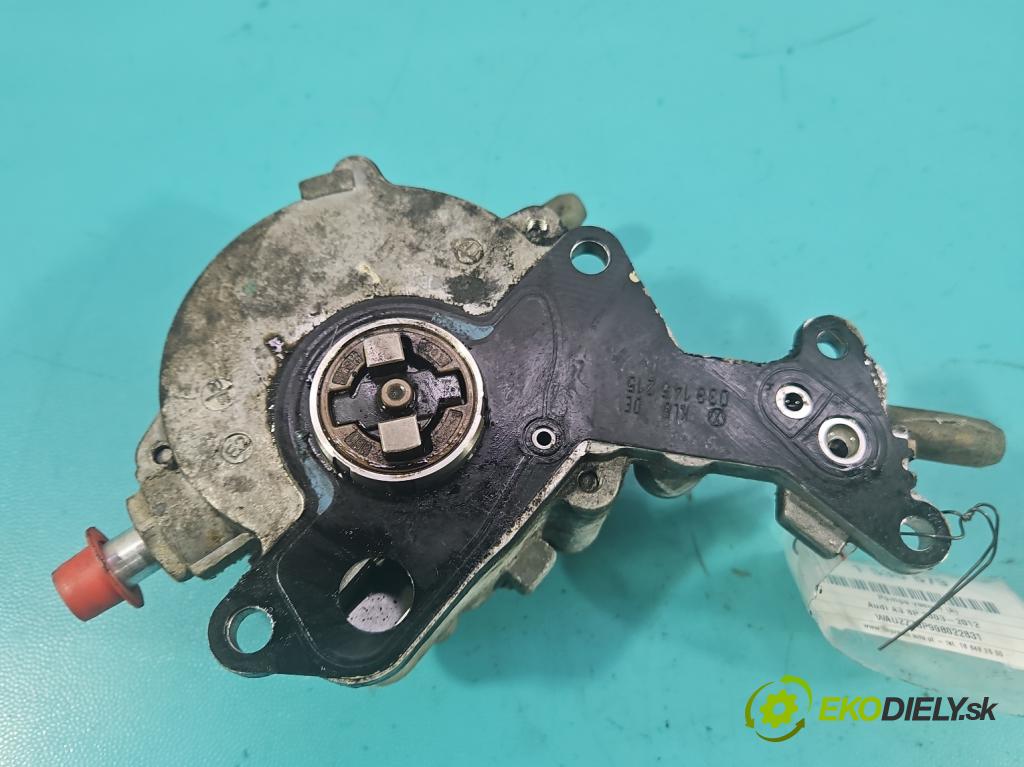 Audi A3 8P 2003-2012 1.9 TDI 105 HP manual 77 kW 1896 cm3 5- čerpadlo rotačný 038145209M