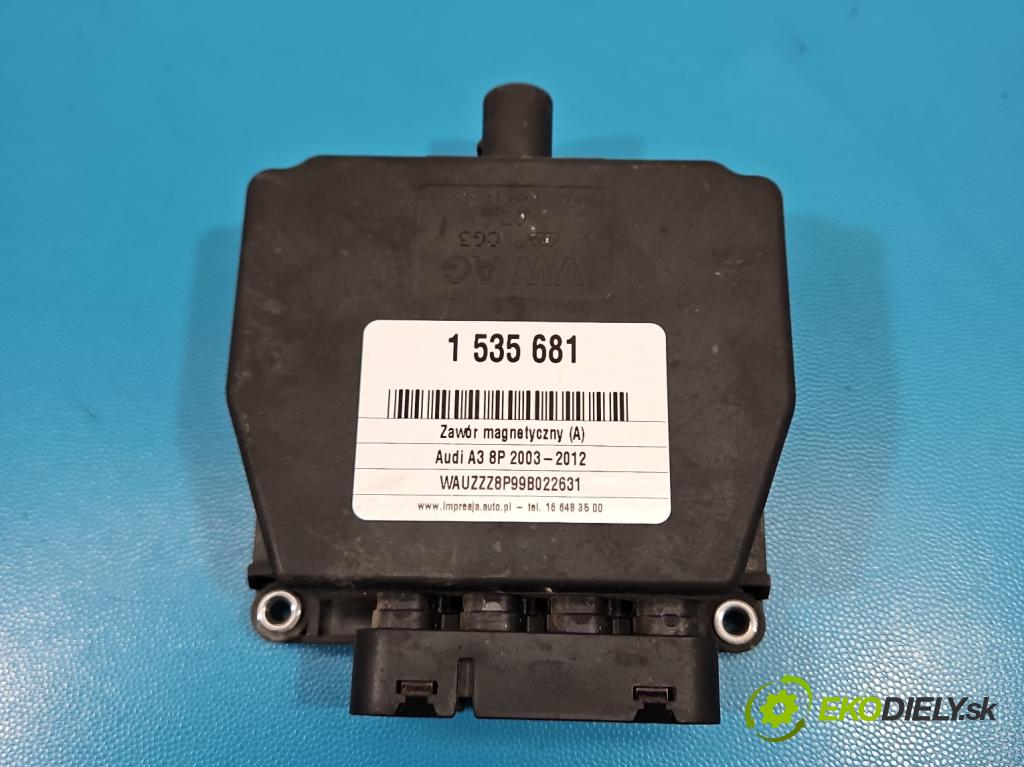 Audi A3 8P 2003-2012 1.9 TDI 105 HP manual 77 kW 1896 cm3 5- ventil magnetické: 6Q0906625E (Ventil ostatné)