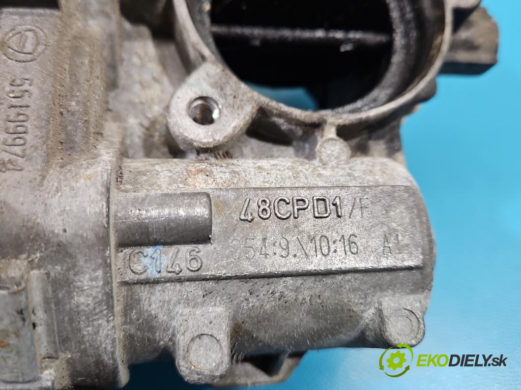 Opel Zafira B 2005-2014 1.9 CDTI 120 HP manual 88 kW 1910 cm3 5- klapka 48CPD1 (Škrtiaca klapka)