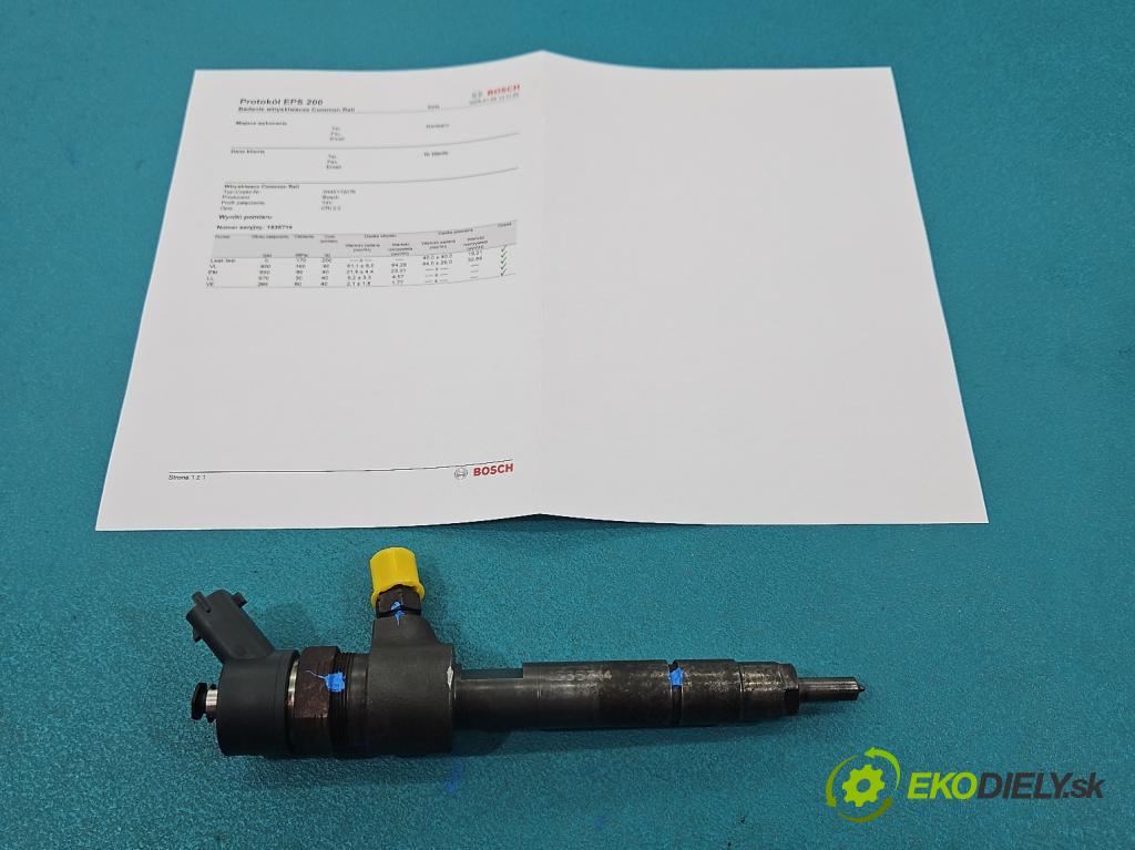 Opel Zafira B 2005-2014 1.9 CDTI 120 HP manual 88 kW 1910 cm3 5- vstrek 0445110276 (Vstrekovač paliva)