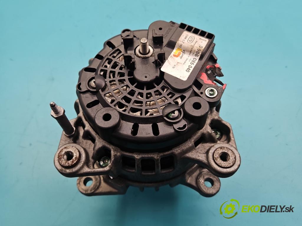 Skoda Fabia III 2014- 2021 1.4 TDI 105 HP manual 77 kW 1422 cm3 5- Alternator 0986085040 (Alternátor)