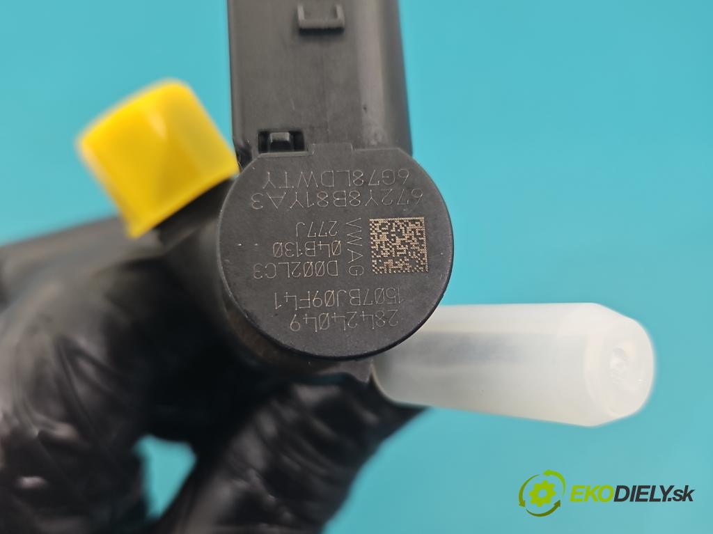 Skoda Fabia III 2014- 2021 1.4 TDI 105 HP manual 77 kW 1422 cm3 5- vstrek 28424049 (Vstrekovač paliva)