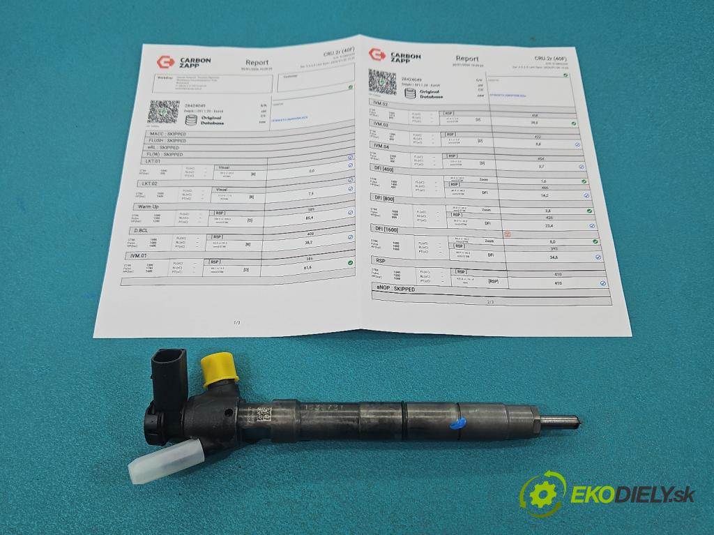 Skoda Fabia III 2014- 2021 1.4 TDI 105 HP manual 77 kW 1422 cm3 5- vstrek 28424049 (Vstrekovač paliva)