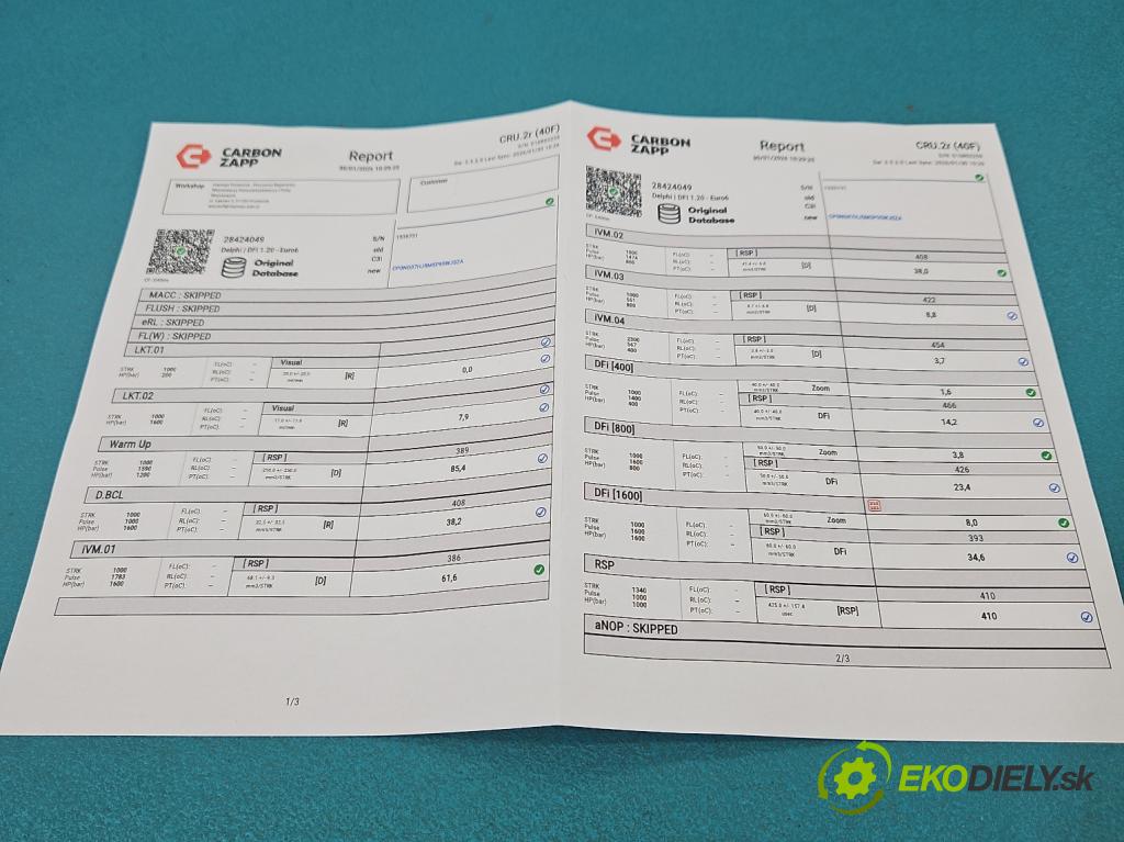 Skoda Fabia III 2014- 2021 1.4 TDI 105 HP manual 77 kW 1422 cm3 5- vstrek 28424049 (Vstrekovač paliva)