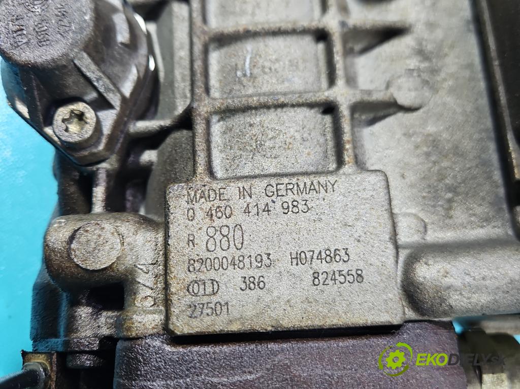 Renault Scenic I 1996-2003 1.9 dti 80 HP manual 59 kW 1870 cm3 5- čerpadlo vstrekovacia 0460414983 (Vstrekovacie čerpadlo)