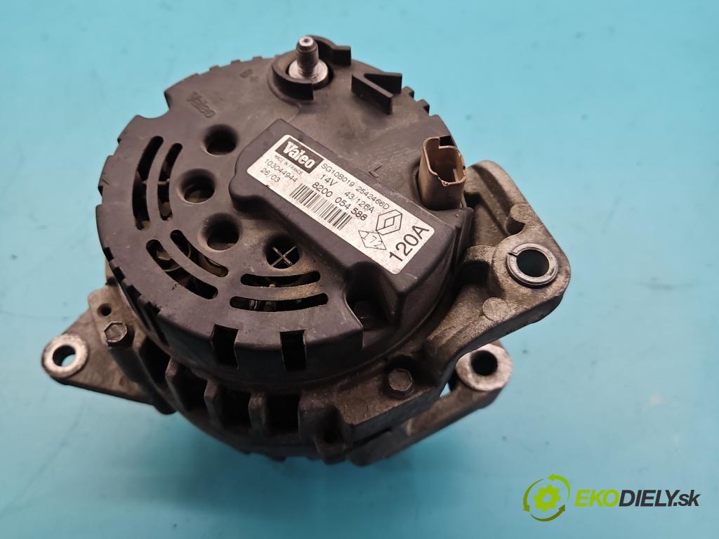 Renault Scenic I 1996-2003 1.9 dti 80 HP manual 59 kW 1870 cm3 5- Alternator 8200054588 (Alternátor)